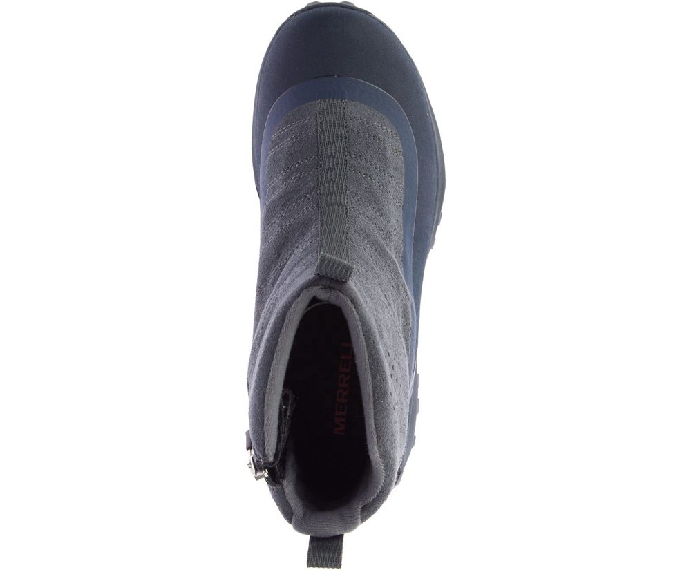 Botas Senhora - Merrell Thermo Snowdrift Zip Mid Shell - Cinzentas - WBN129706